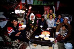 Kazakh family Kazakh family